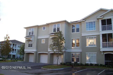 a front view of a building