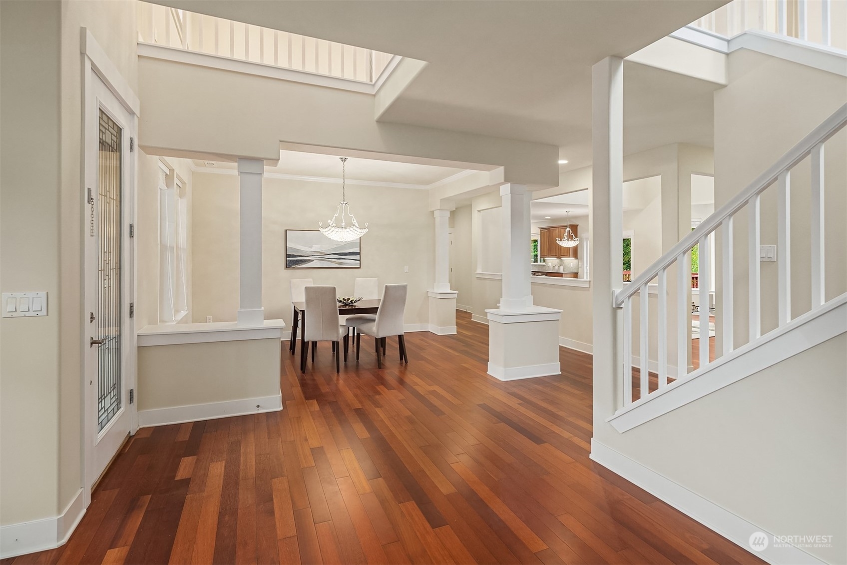 5004 Northeast 25th Street Renton, WA 98059 - Photo 7 of 37 a living room with furniture and a wooden floor