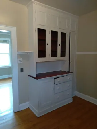 wooden floor in an empty room
