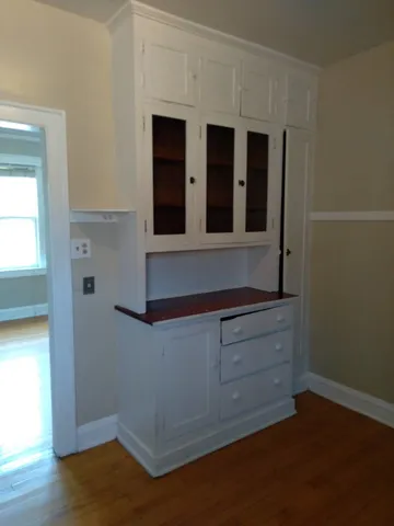 wooden floor in an empty room