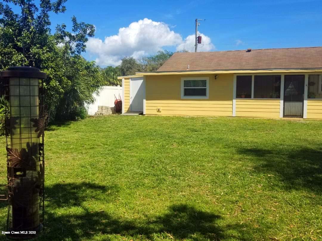 6174 Rena Avenue Cocoa, FL 32927 - Photo 14 of 14 Backyard-porch-extra room-shed