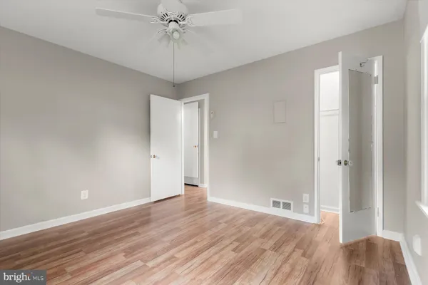 an empty room with window