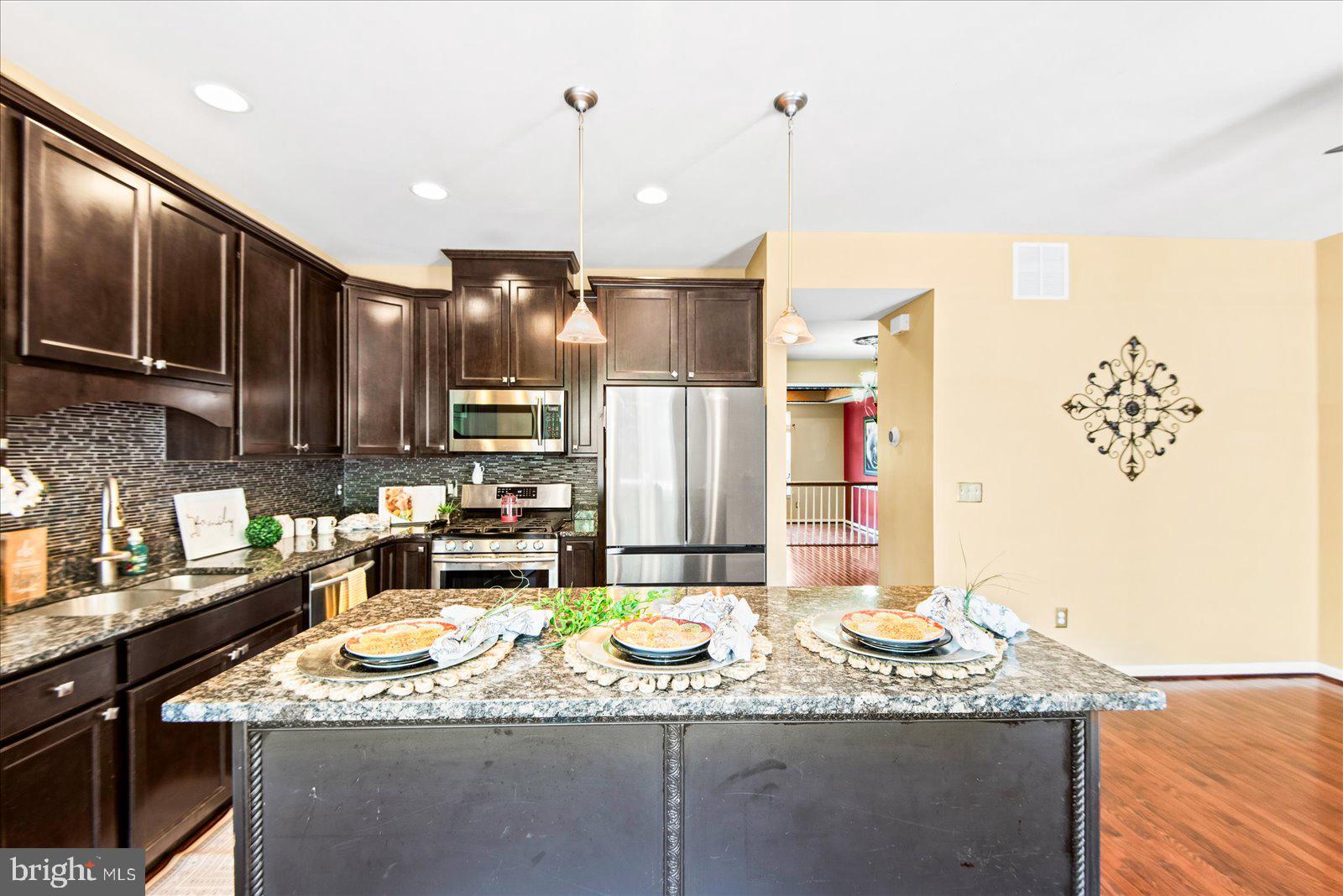 258 Short Branch Road Stafford, VA 22556 - Photo 2 of 41 Gorgeous Kitchen with Granite & SS appliances