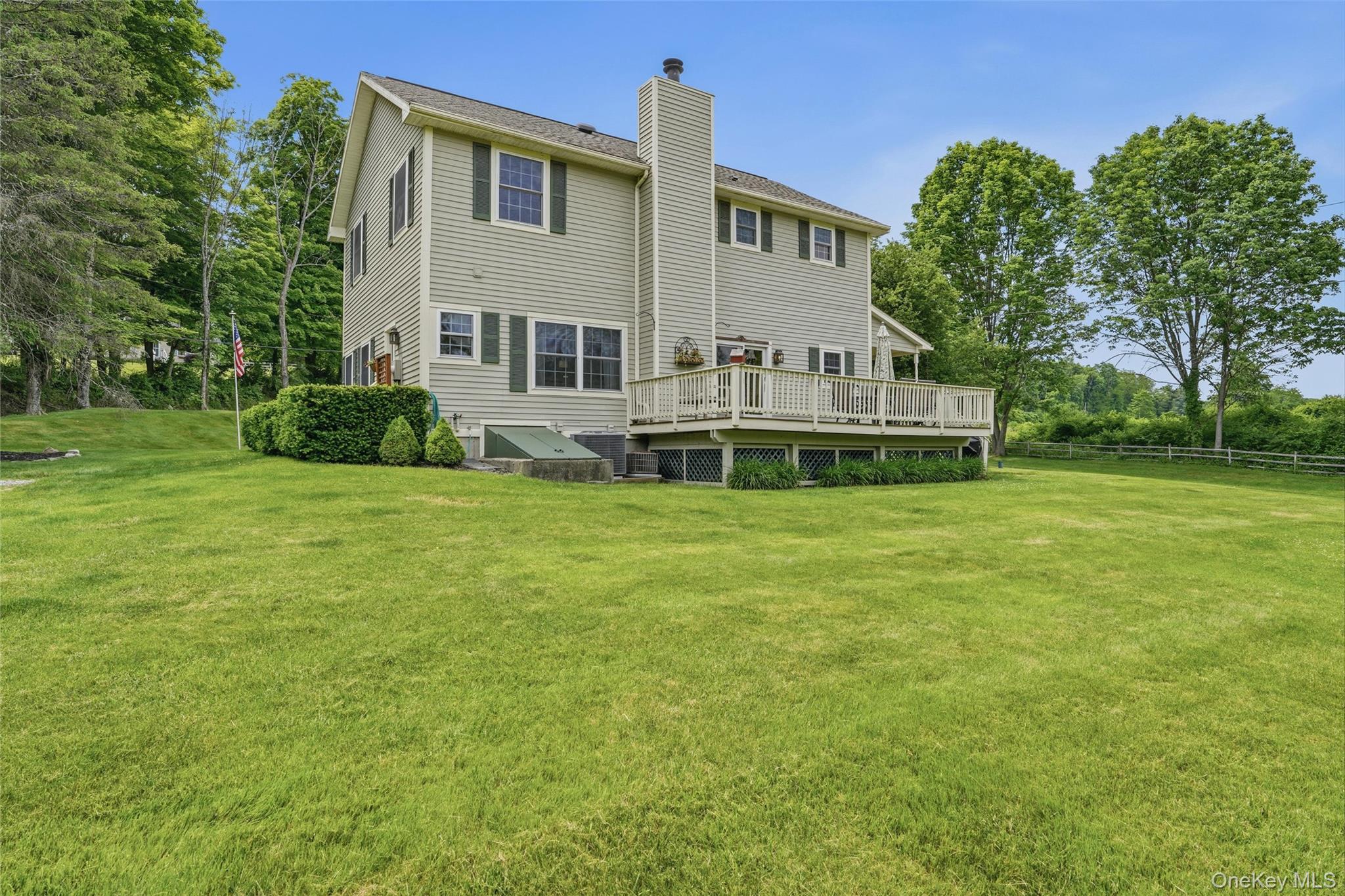 226 Cart Road, Unit C Dover Plains, NY 12522 - Photo 6 of 47 Back of house with wood deck