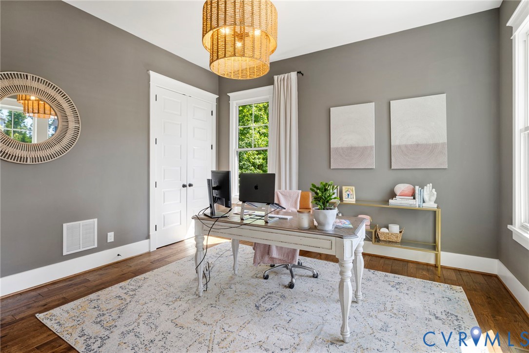 1925 Muswell Court Midlothian, VA 23112 - Photo 29 of 64 Interior space featuring wood-finish flooring, a d