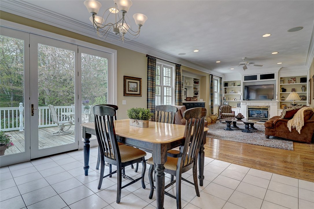 37 Great Road Barrington, RI 02806 - Photo 10 of 29 Sunny dining area with access to deck and private back yard