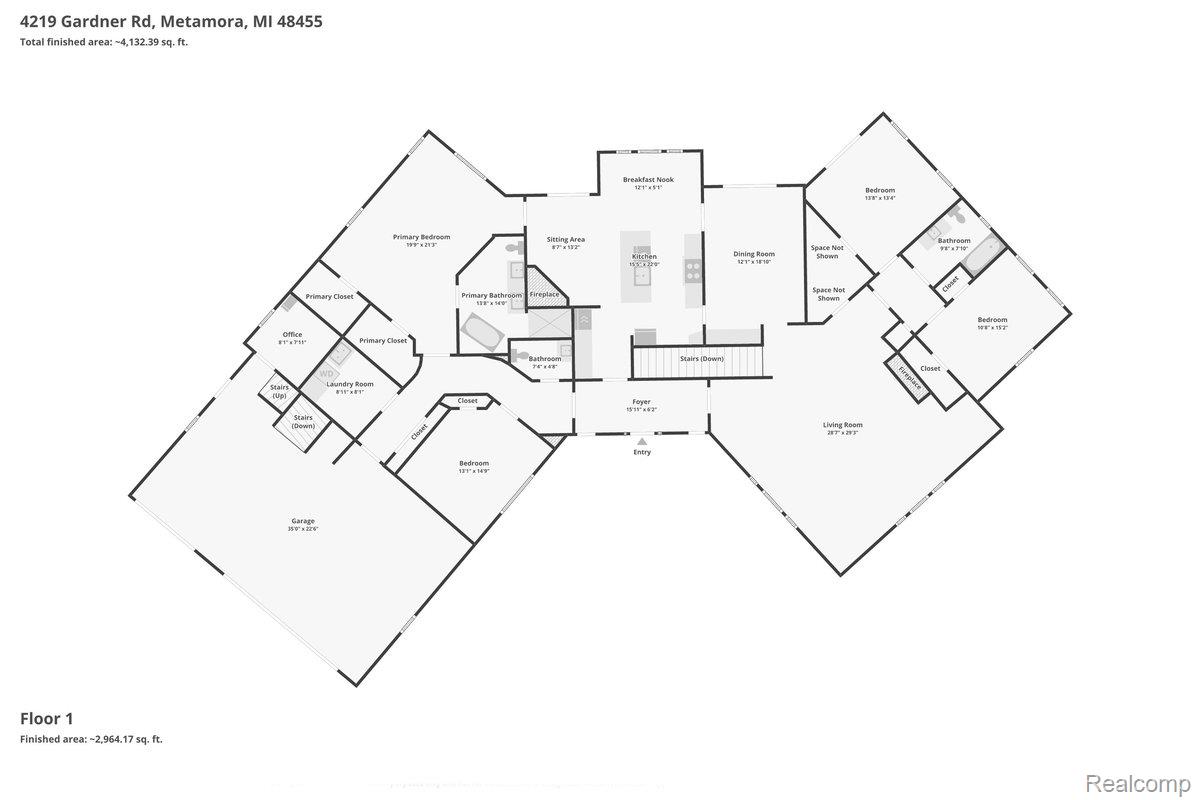 4219 Gardner Road Metamora, MI 48455 - Photo 81 of 84 Floor plan