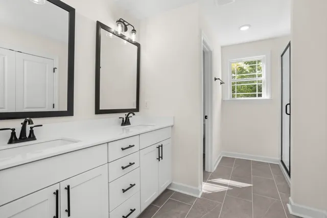 a view of a white house