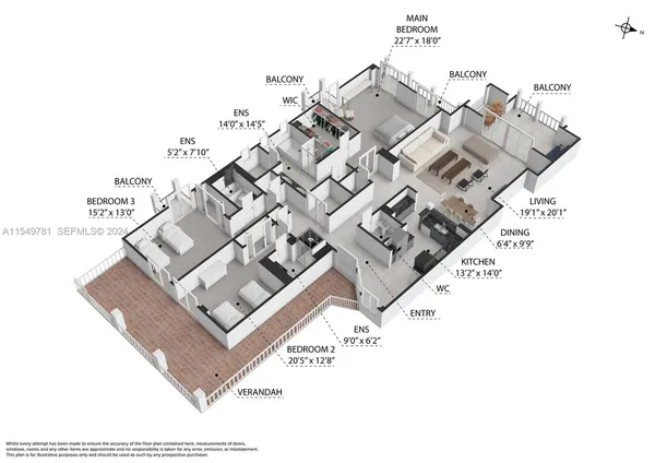 a view of a lake with a city