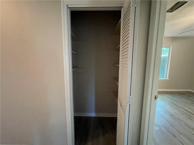 a view of closet