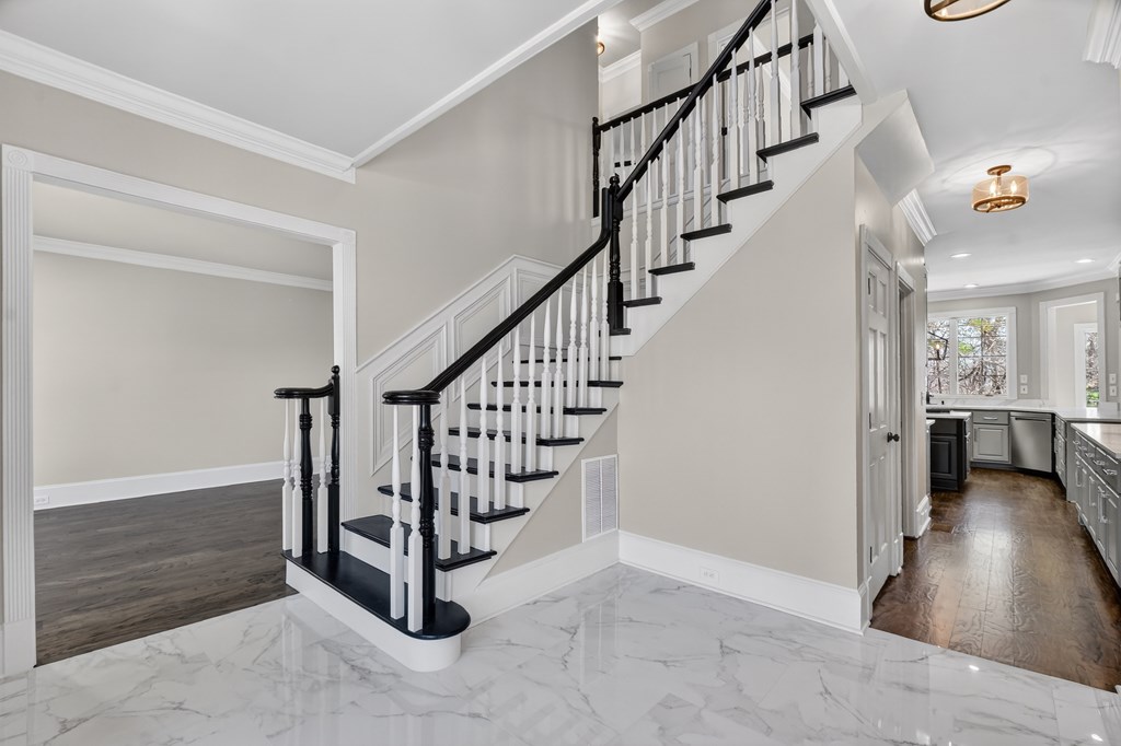 229 Crossroads Church Road Ellijay, GA 30540 - Photo 47 of 71 a view of entryway and hall with wooden floor