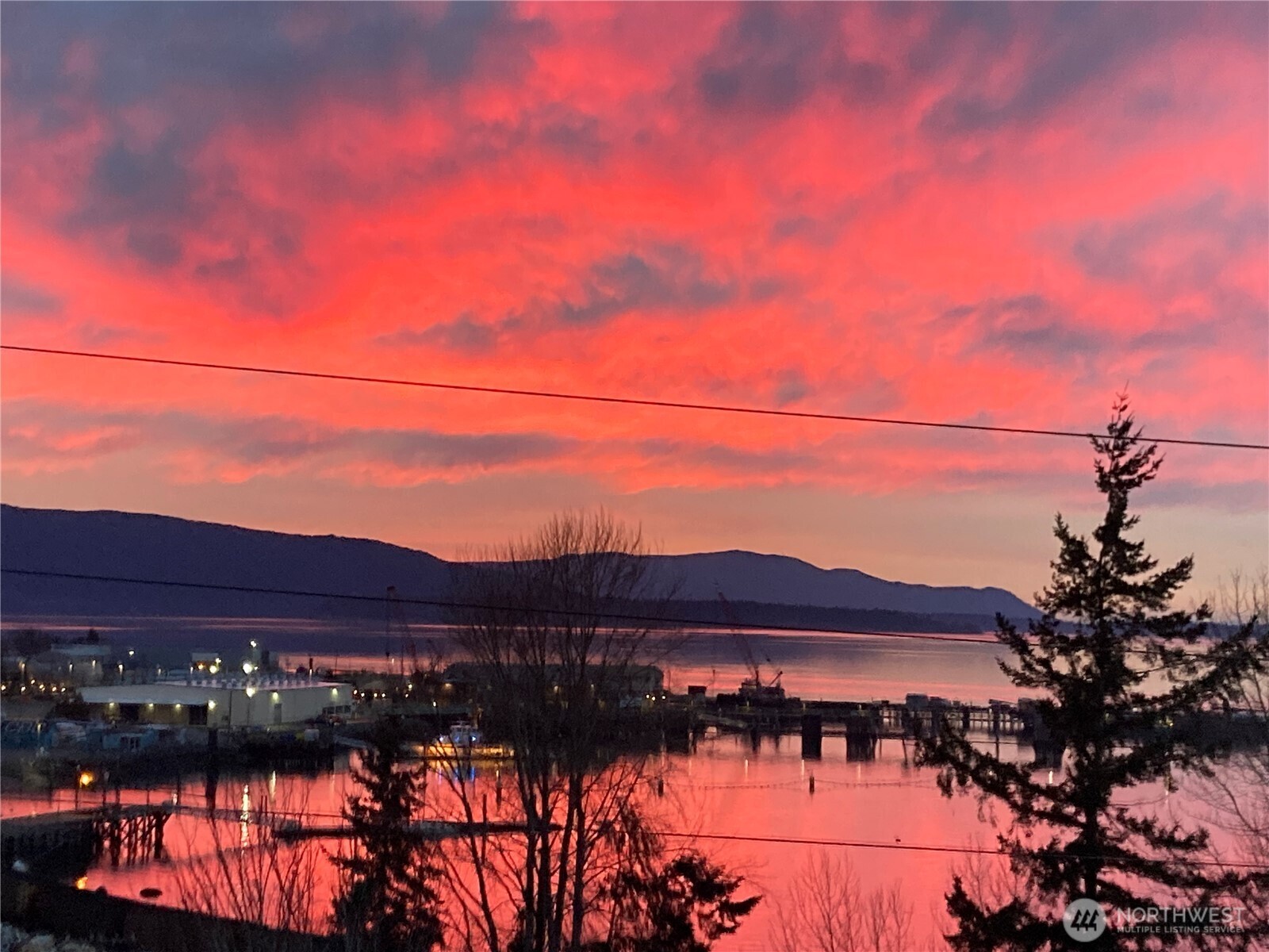 1014 11th Street, Unit 302 Bellingham, WA 98225 - Photo 25 of 30 a view of mountain with sunset view