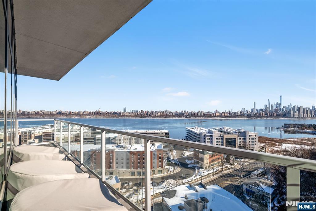 8701 Churchill Road, Unit PH1501 North Bergen, NJ 07047 - Photo 16 of 50 a view of a balcony and an ocean