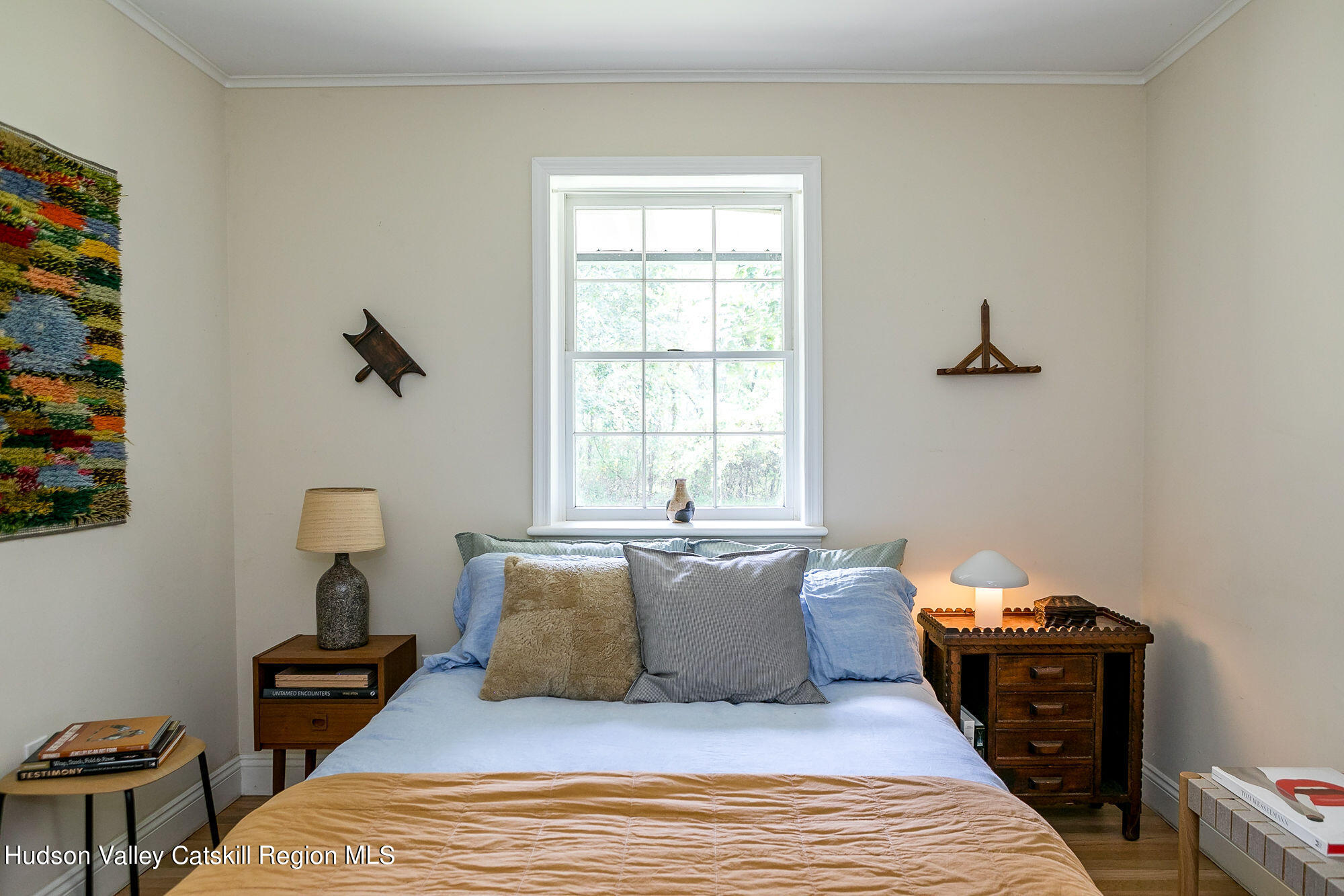 1234 Flatbush Road Kingston, NY 12401 - Photo 20 of 28 a bedroom with a bed and wooden floor