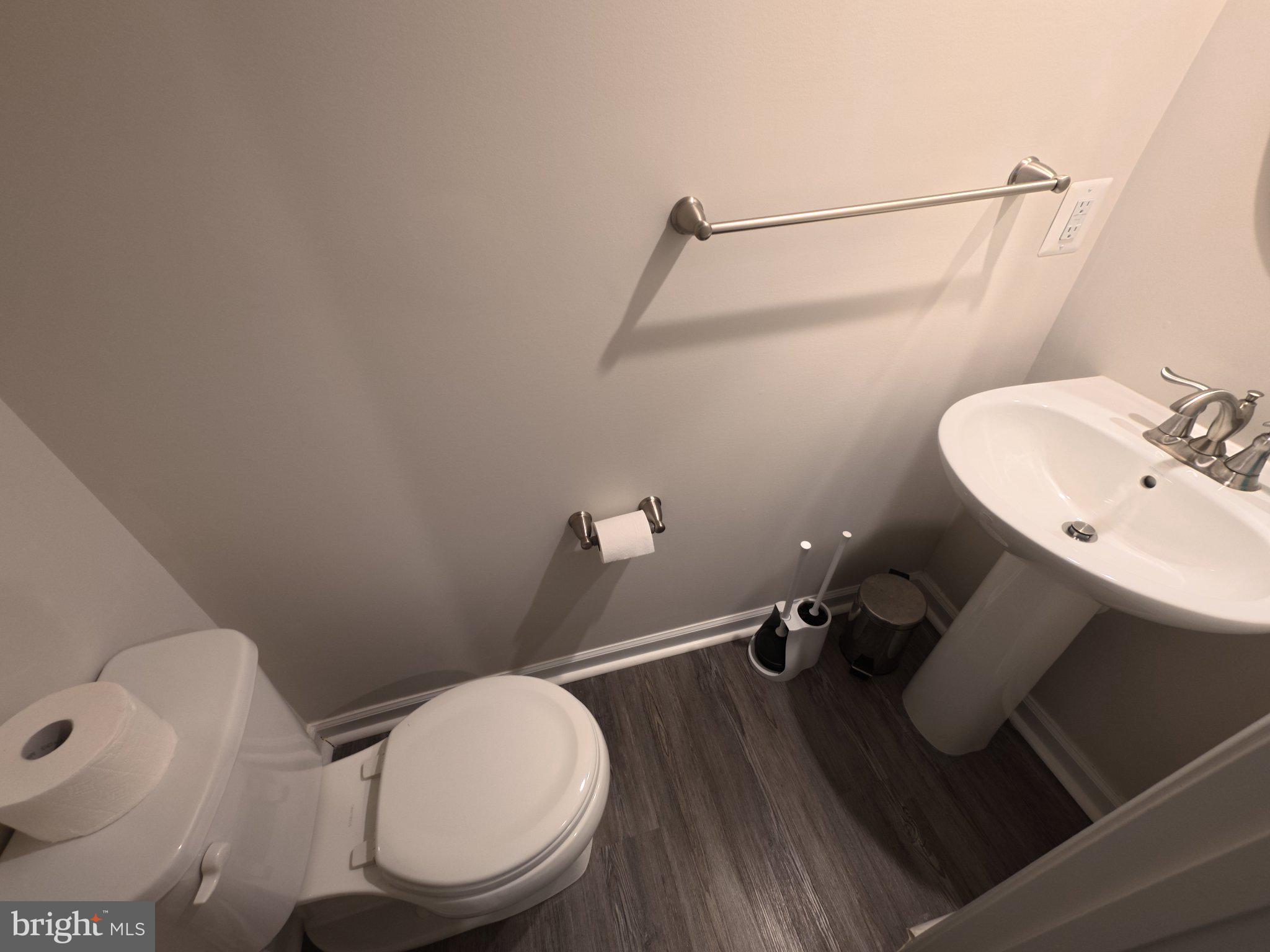 7838 Mine Run Road Hanover, MD 21076 - Photo 6 of 19 Sleek and modern bathroom retreat.