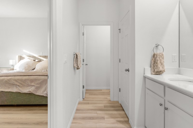 1014 Guava Street Sebastian, FL 32958 - Photo 25 of 30 a view of a bathroom from the hallway