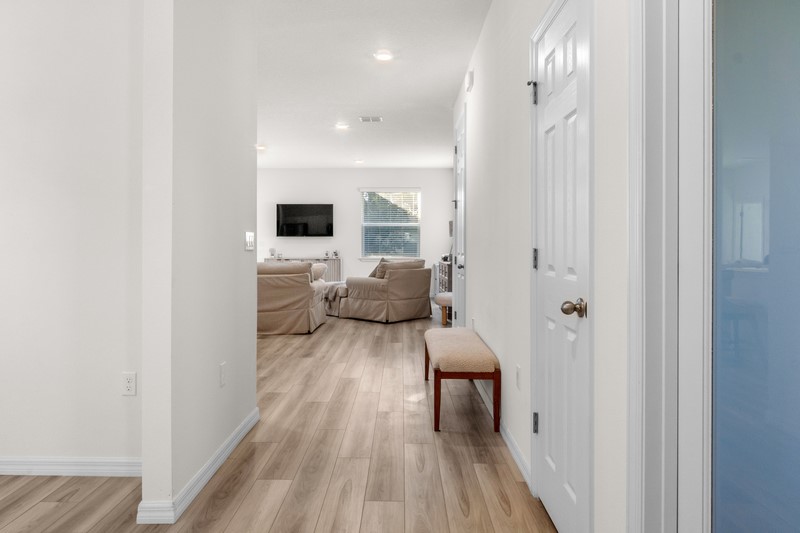 1014 Guava Street Sebastian, FL 32958 - Photo 8 of 30 a living room with furniture and a flat screen tv