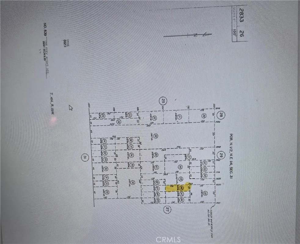 0 2833026048th Newhall, CA 91321 - Photo 3 of 5 Plot Map