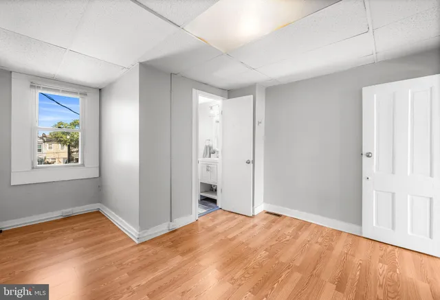 a view of empty room