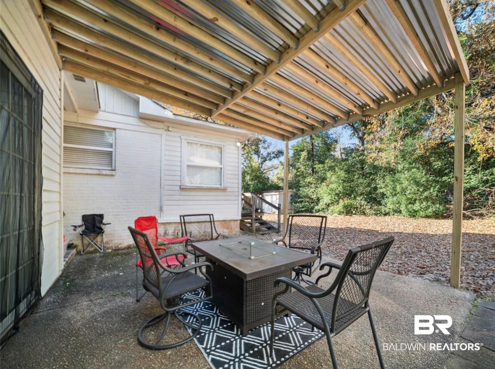 1420 Vega Drive Mobile, AL 36693 - Photo 14 of 18 View of patio / terrace with outdoor dining area