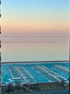 a view of a painting on the wall