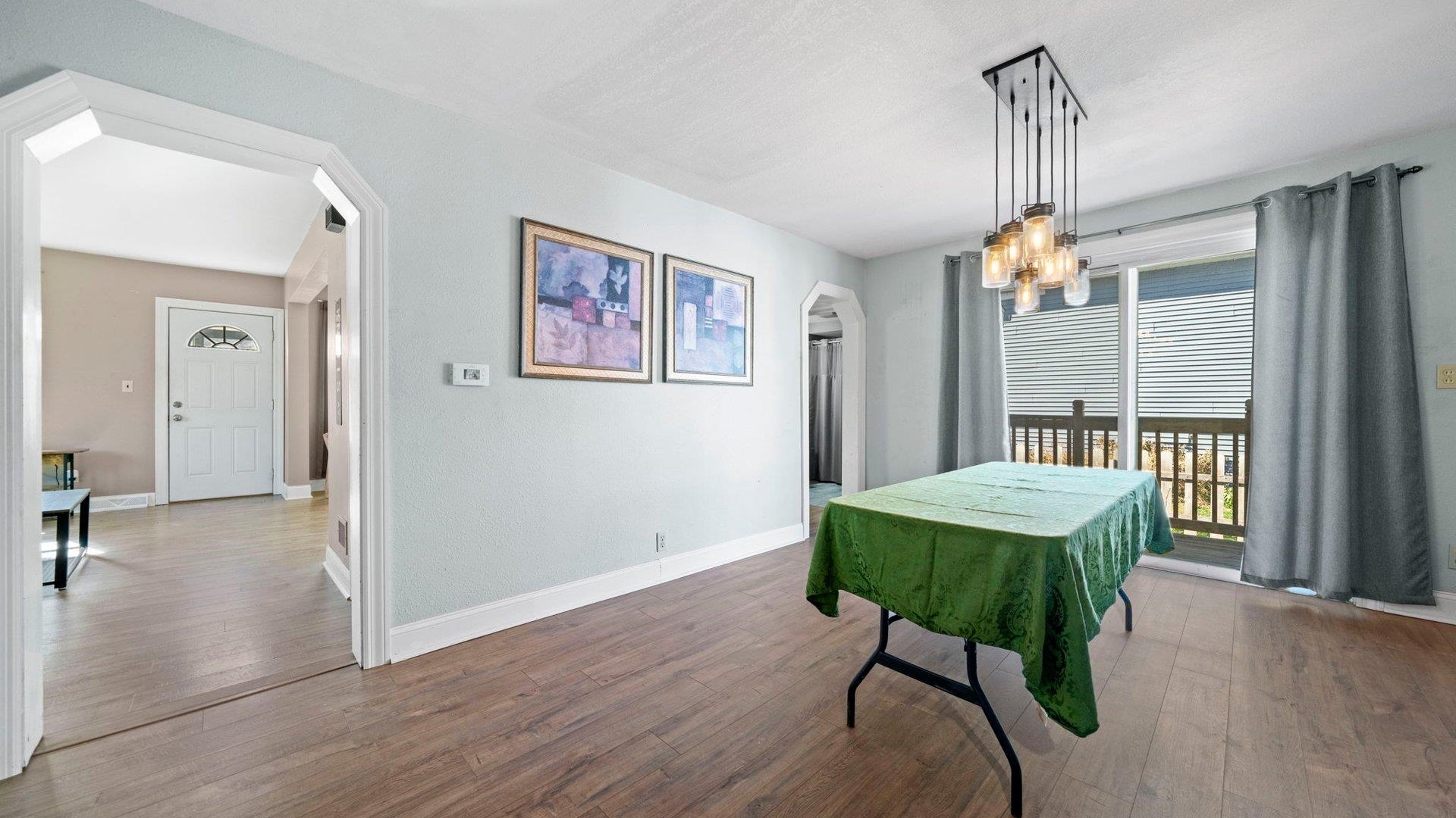 401 West 3rd Street Byron, IL 61010 - Photo 17 of 43 a workspace room with furniture and a window