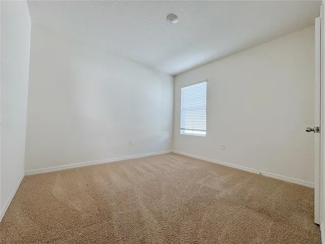 a view of small space with racks on the wall