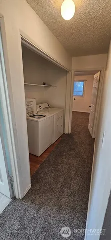 a room with storage and utility