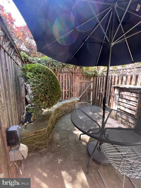 244 10th Street Northeast Washington, DC 20002 - Photo 15 of 15 Rear Terrace