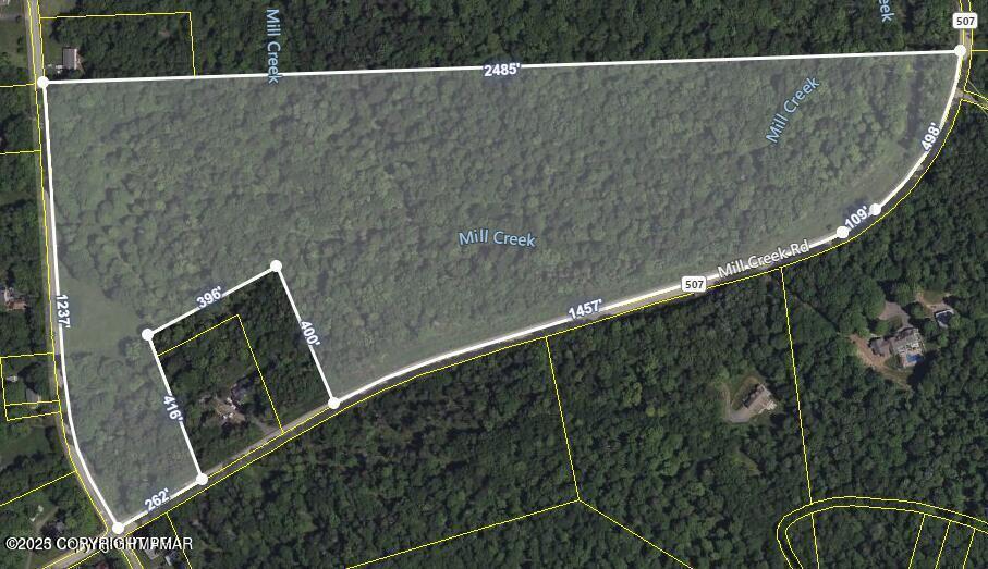 196 & 507 Newfoundland, PA 18445 - Photo 20 of 22 a view of outdoor space with sliding door and garden view