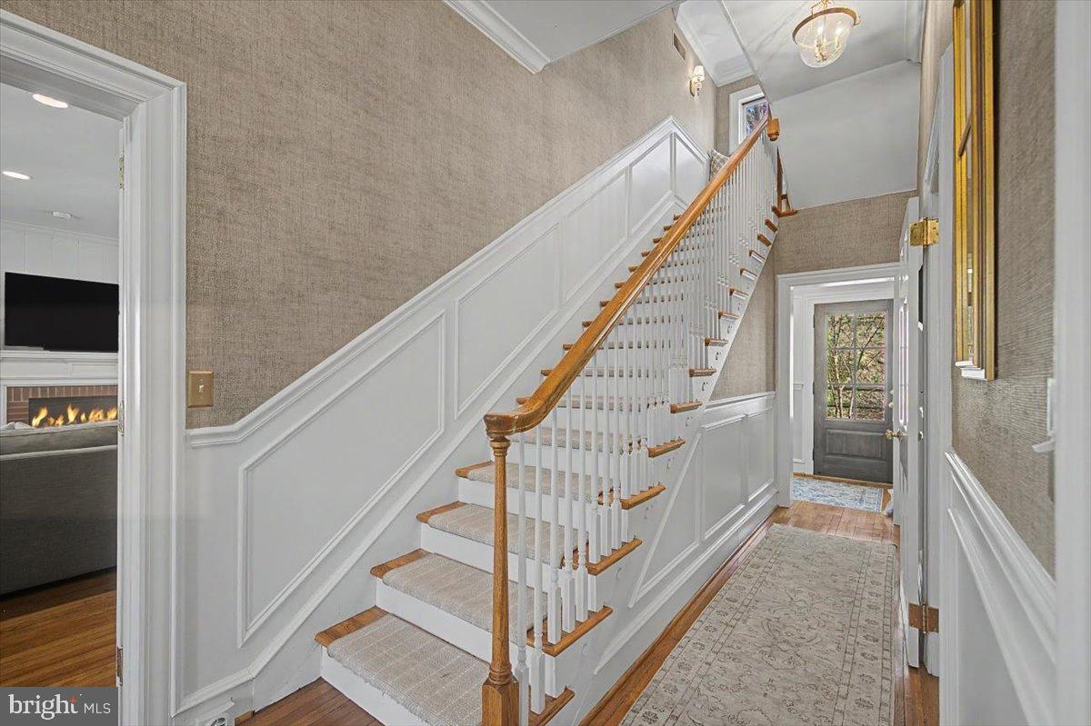 1626 Snuff Mill Road Hockessin, DE 19707 - Photo 29 of 65 Gorgeous staircase to upper level