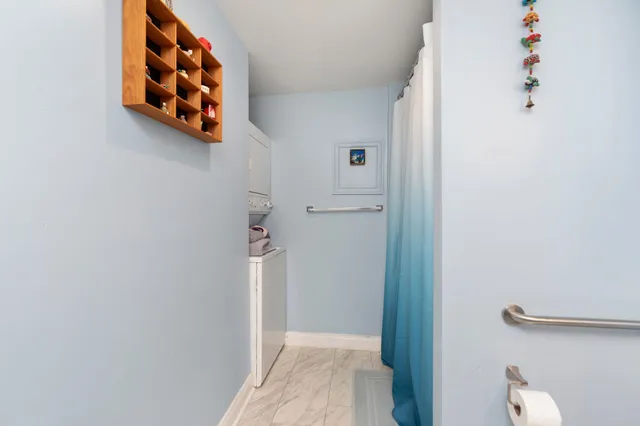 wooden floor in a gallery