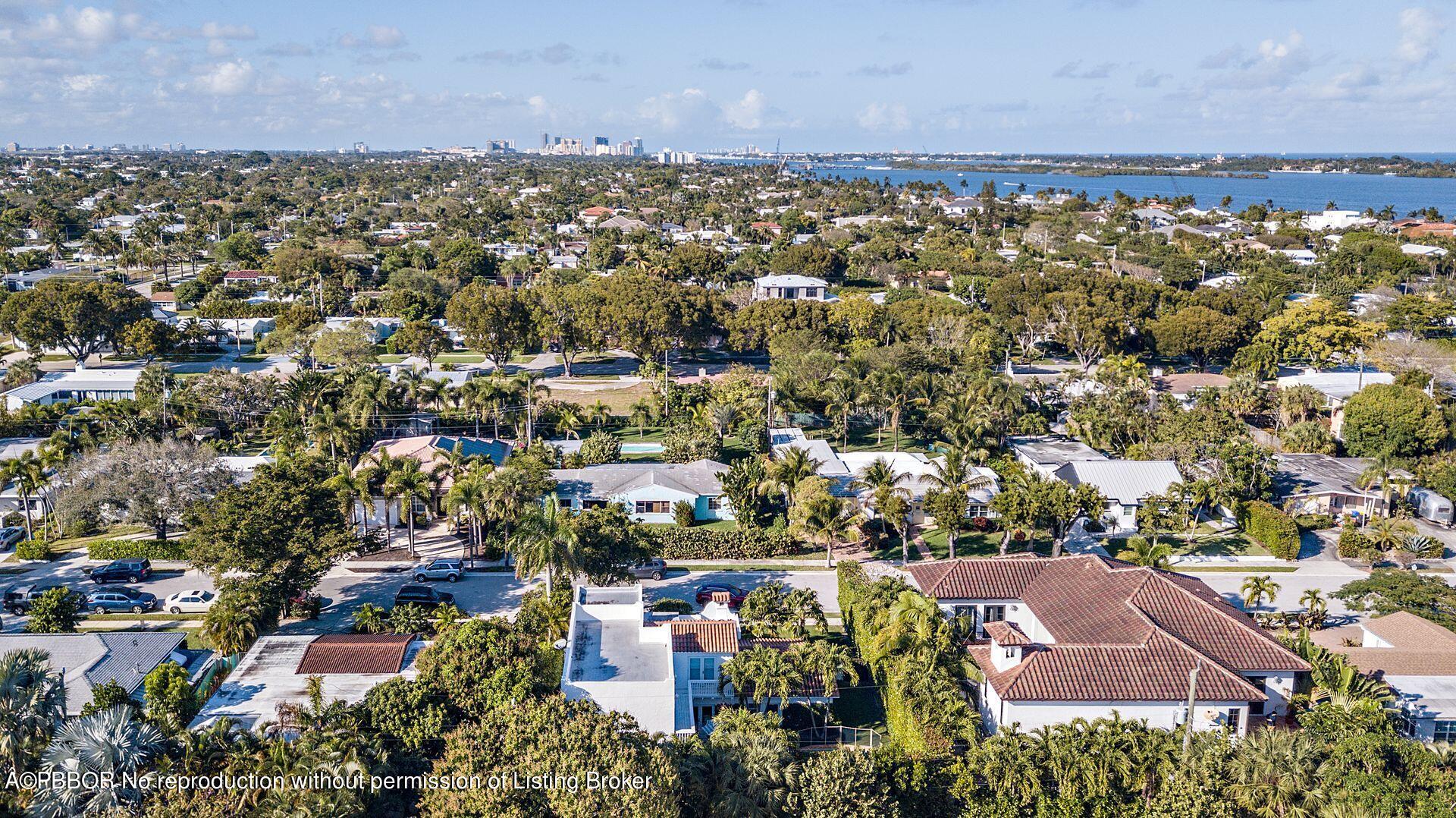 230 Alpine Road West Palm Beach, FL 33405 - Photo 30 of 31 an aerial view of a city with lots of residential buildings