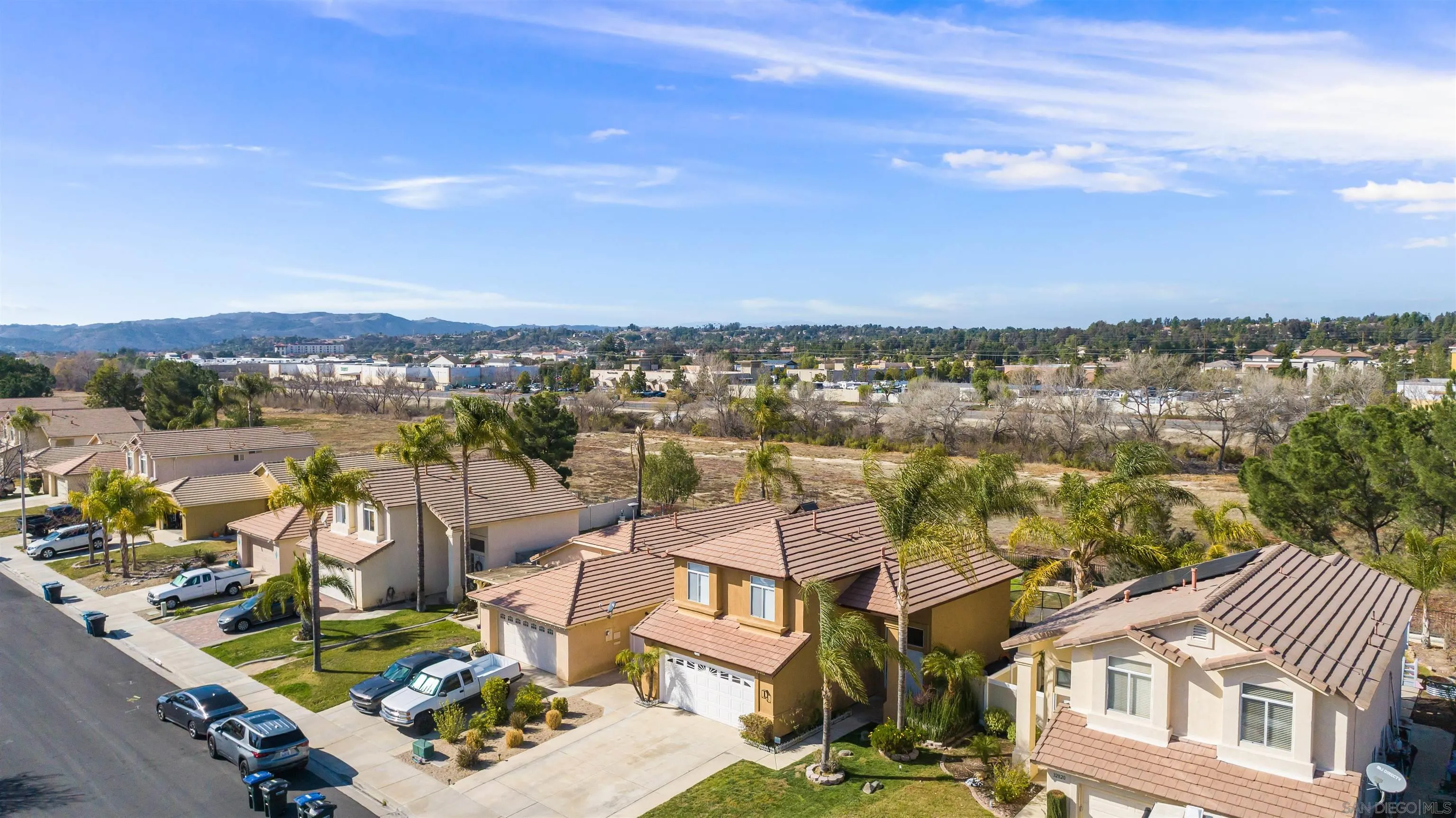 32812 Tulley Ranch Road Temecula, CA 92592 - Photo 29 of 35 an aerial view of a residential houses with city view