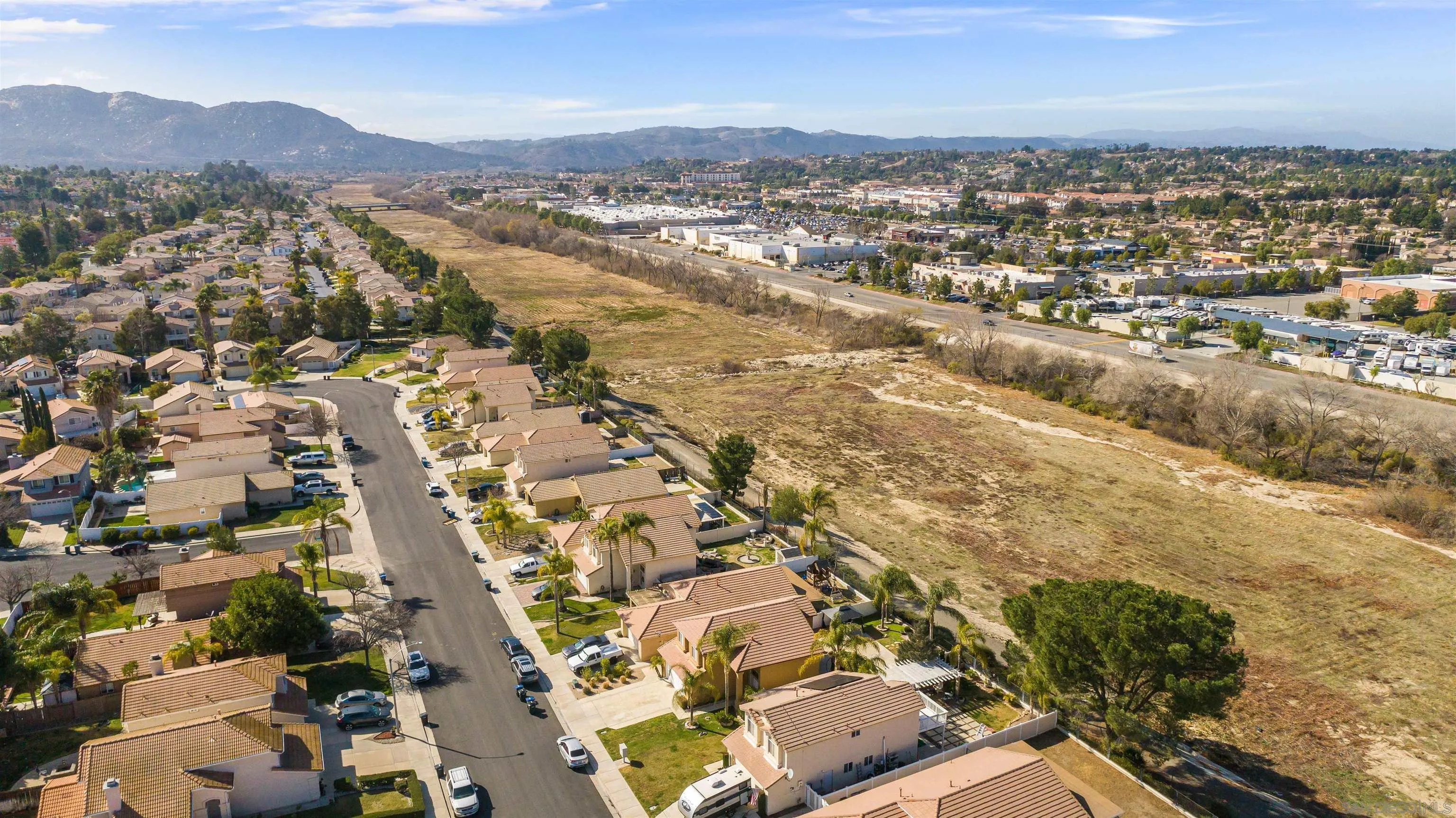 32812 Tulley Ranch Road Temecula, CA 92592 - Photo 31 of 35 an aerial view of residential houses with outdoor space