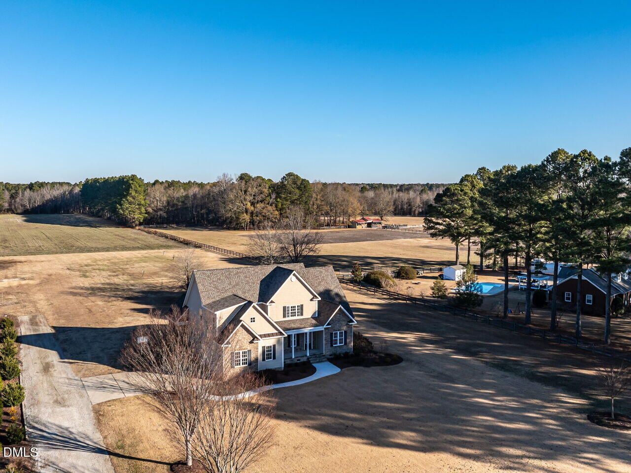 111 Hales Road Kenly, NC 27542 - Photo 55 of 56 Aerial View