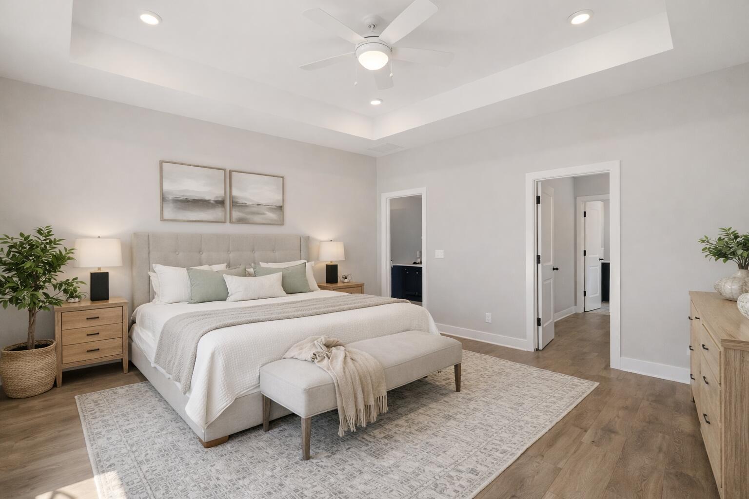 2544 Butlers Green Circle, Unit 4 Chattanooga, TN 37421 - Photo 13 of 22 Serene and spacious owner’s bedroom