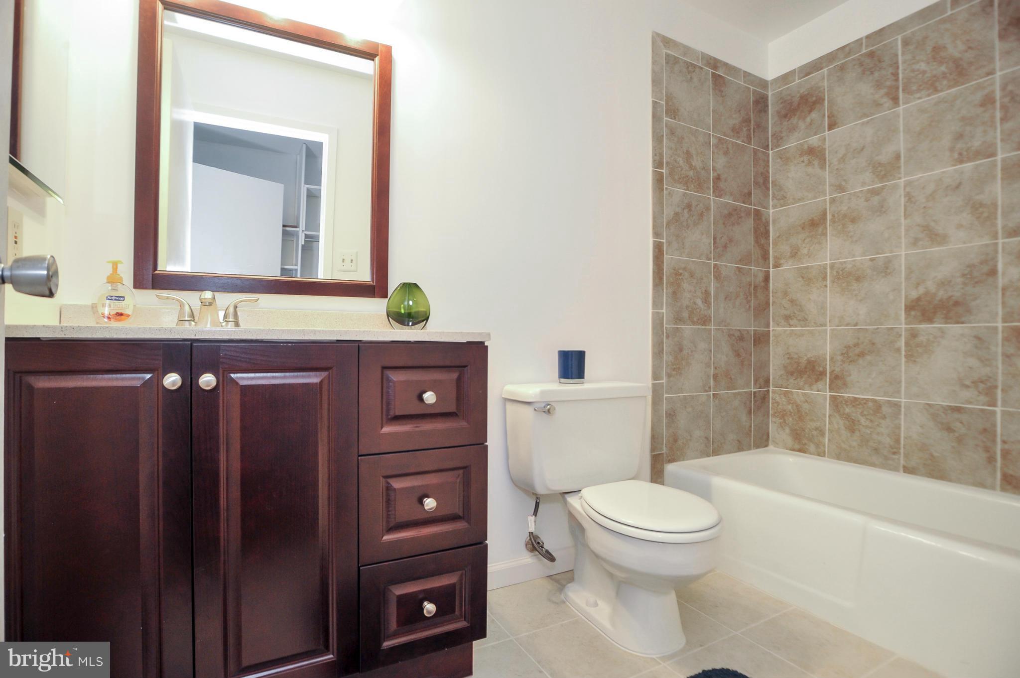 1420 Northgate Square, Unit 21B Reston, VA 20190 - Photo 15 of 30 Updated Bath with new Cabinets
