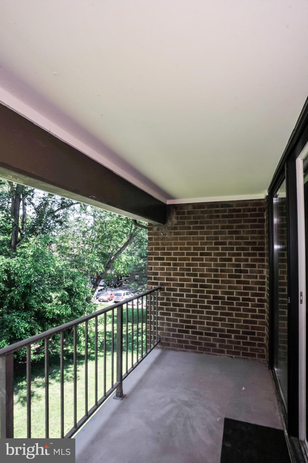 1420 Northgate Square, Unit 21B Reston, VA 20190 - Photo 4 of 30 Large Balcony