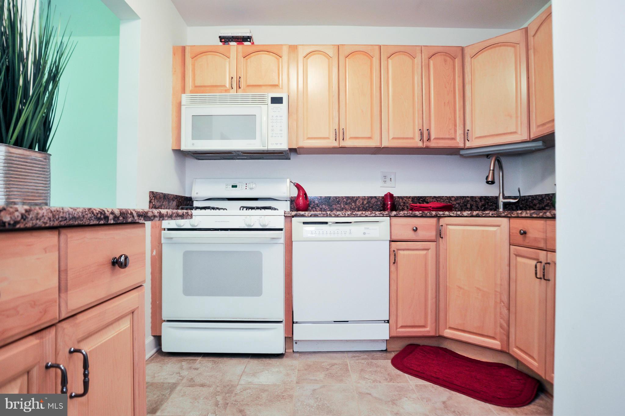 1420 Northgate Square, Unit 21B Reston, VA 20190 - Photo 6 of 30 Updated Kitchen with Maple Cabs