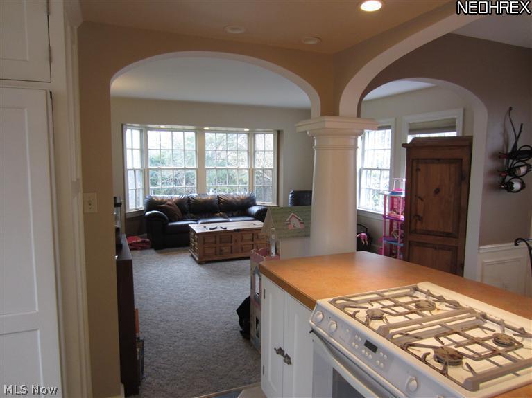 2193 Ridgewood Road Akron, OH 44313 - Photo 7 of 16 View of the family room from the kitchen. Eating area is to the right completing a "great room" concept.