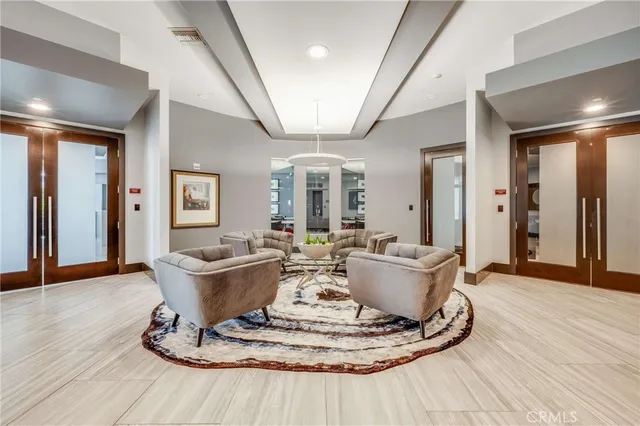 a dining room with a table and chairs