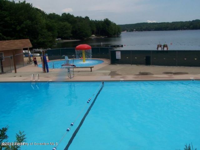 1284 Brookfield Road Lake Ariel, PA 18436 - Photo 23 of 36 a view of a lake from a balcony