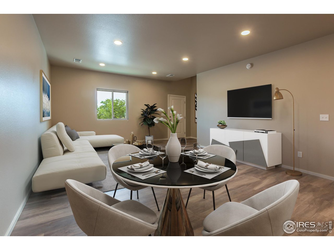 6609 4th St Road, Unit 3 Greeley, CO 80634 - Photo 4 of 28 EXAMPLE PHOTO: DINING & LIVING ROOM