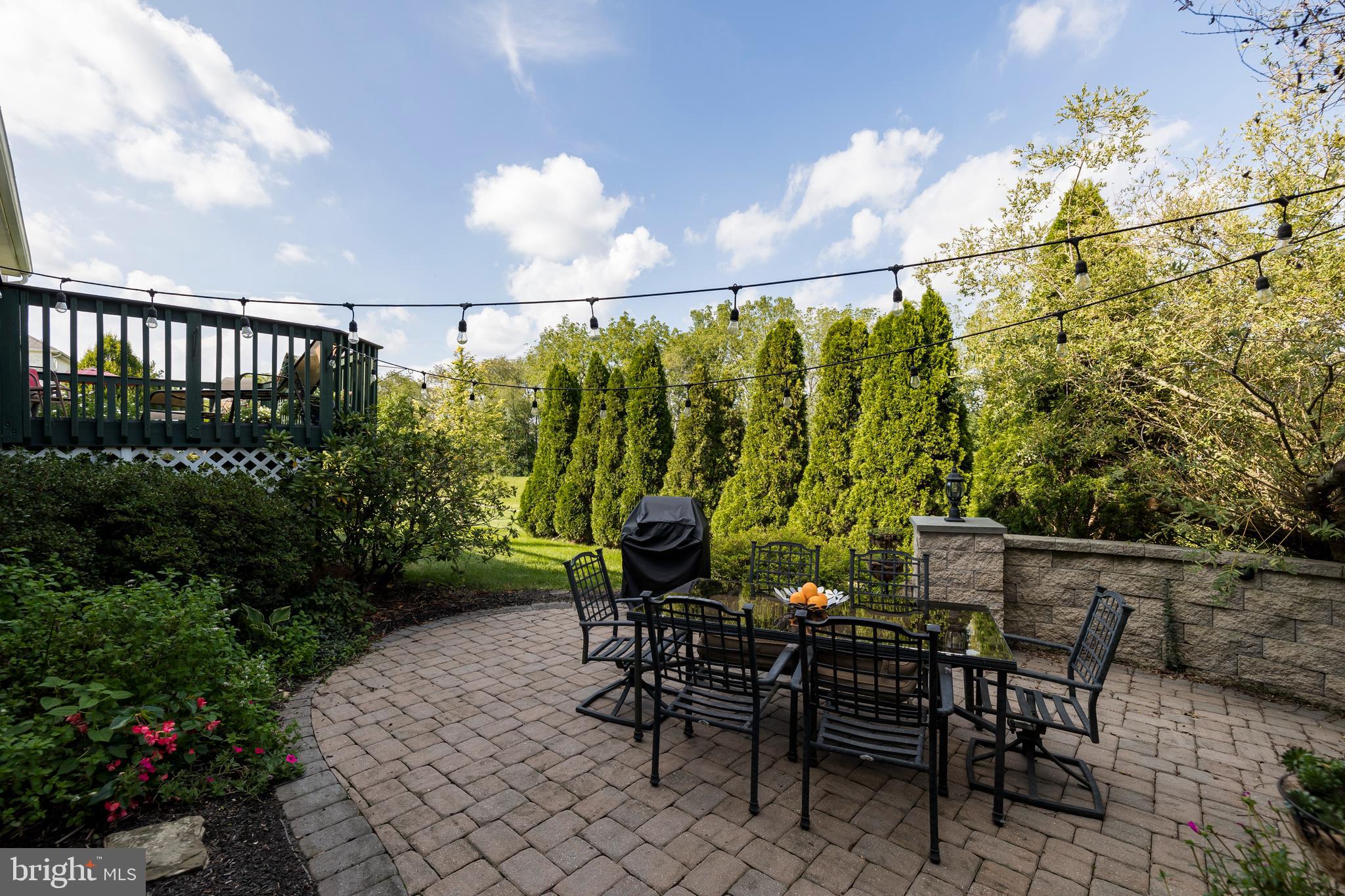 301 Doe Run Road Harleysville, PA 19438 - Photo 42 of 68 Tree lined Patio for PrivacyT
