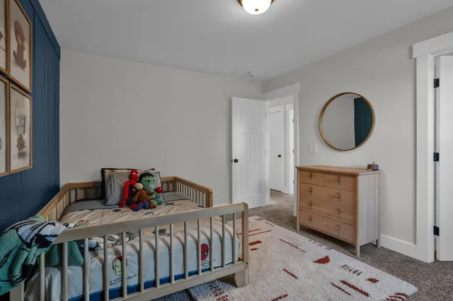 a balcony with wooden floor