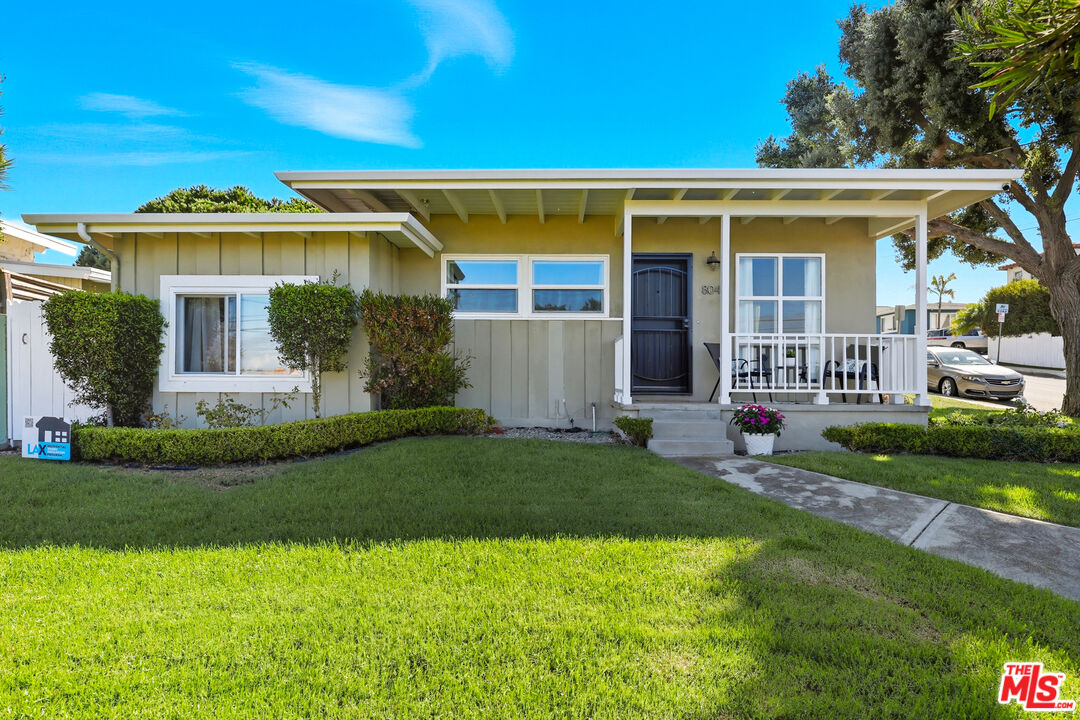 804 Hillcrest Street El Segundo, CA 90245 - Photo 1 of 34 front view of a house with a yard