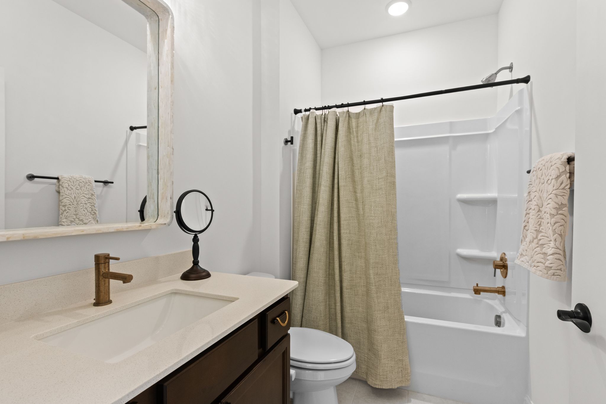 7153 Triad Way Murfreesboro, TN 37128 - Photo 29 of 35 a bathroom with a sink toilet and shower