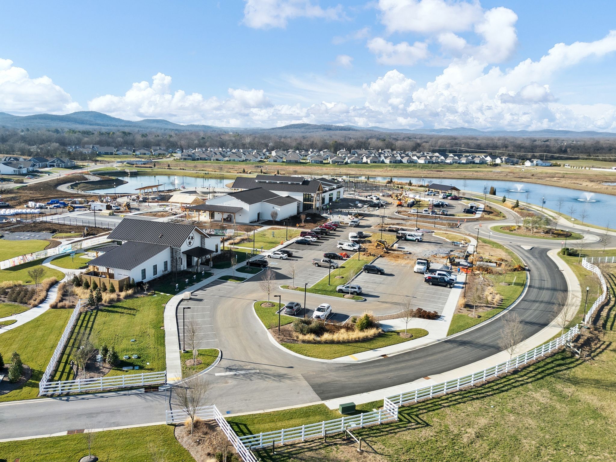 7153 Triad Way Murfreesboro, TN 37128 - Photo 33 of 35 an aerial view of residential houses with outdoor space