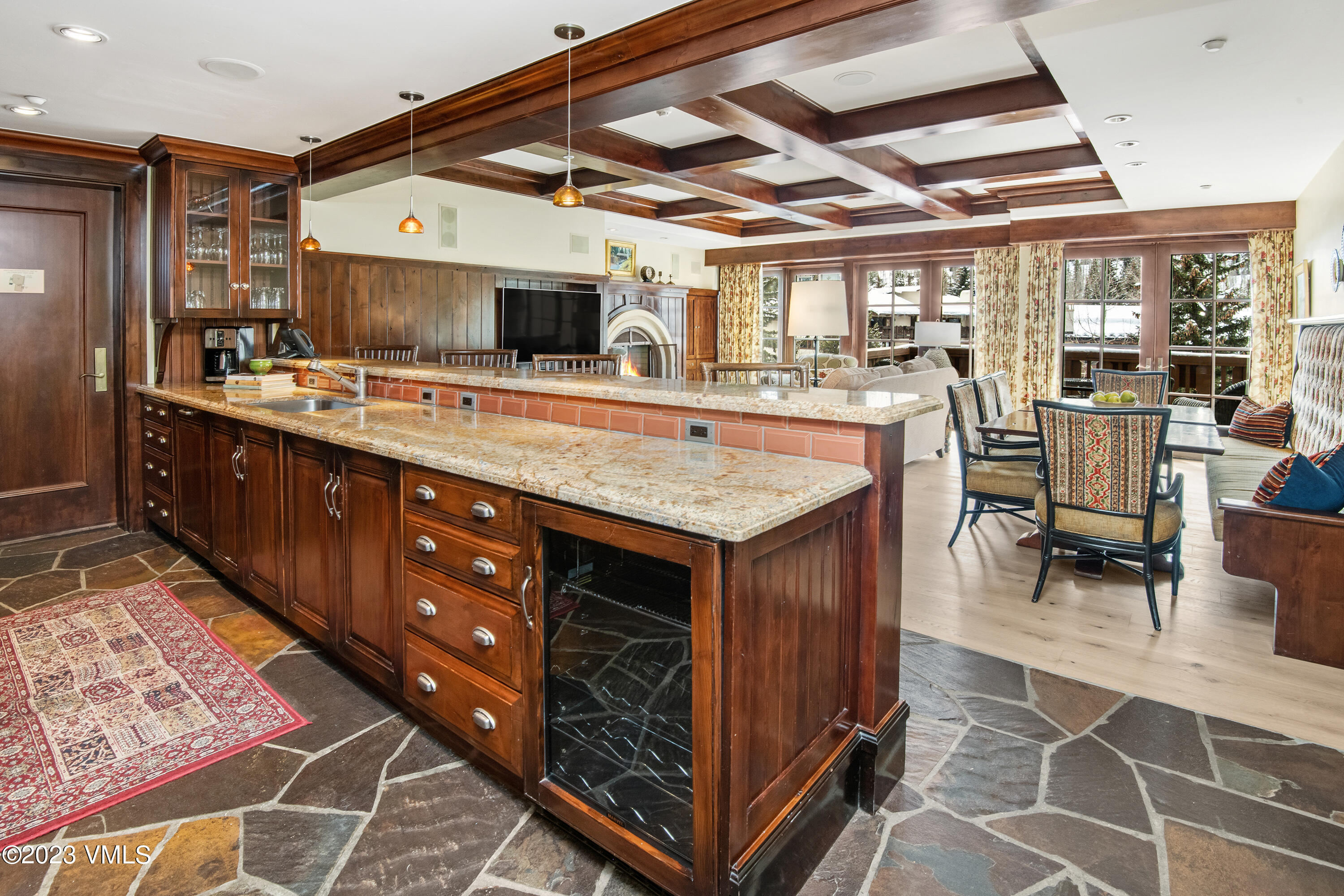 1 Willow Bridge Road, Unit 32F Vail, CO 81657 - Photo 7 of 41 a bathroom with a sink a vanity and a large mirror